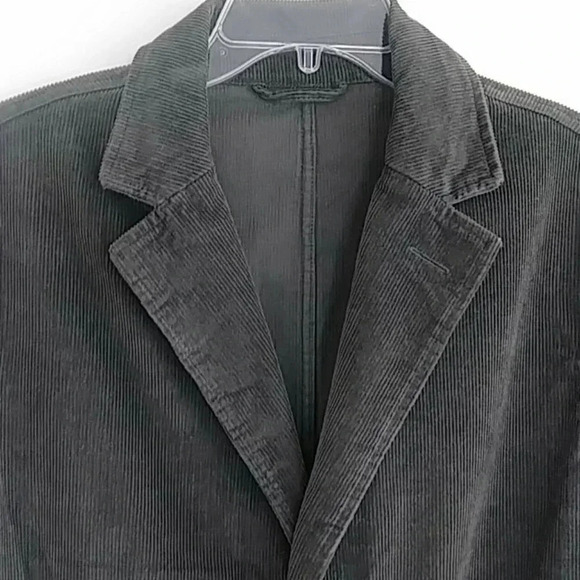 Sonoma Corduroy Blazer Hunter Green - Picture 2 of 5